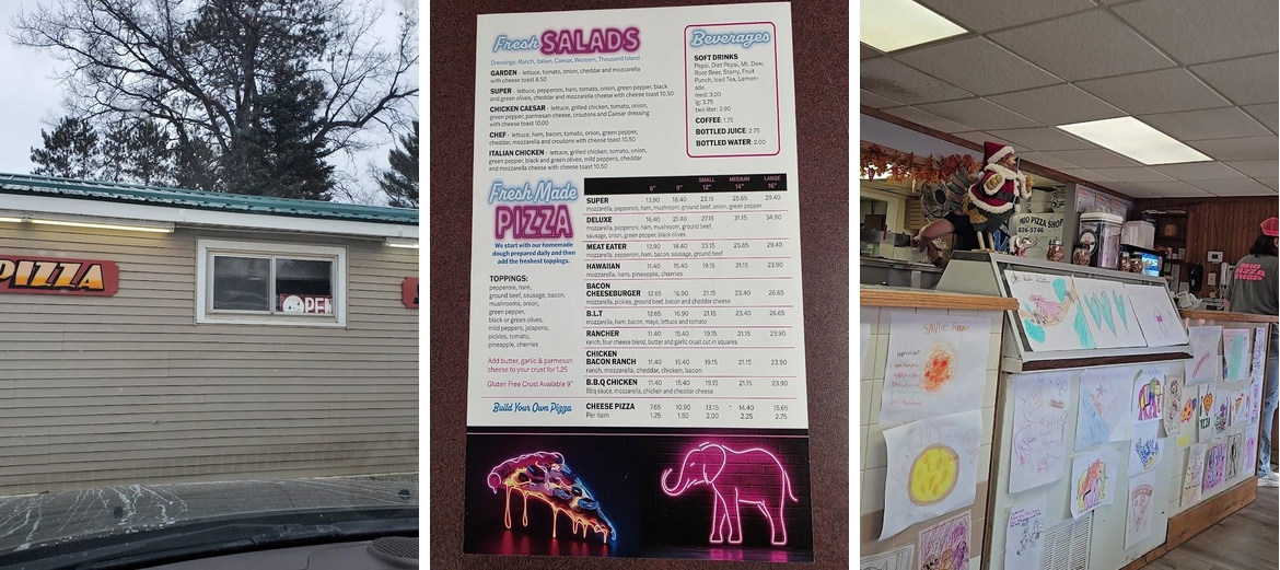 Mio Pizza Shop Menu